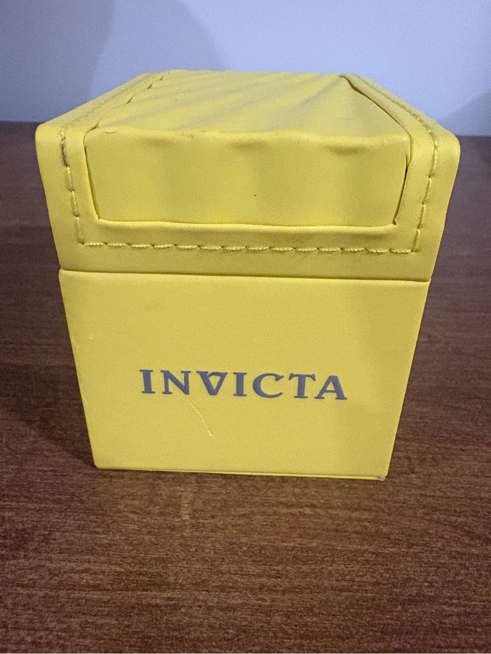 Invicta Yellow Watch Box